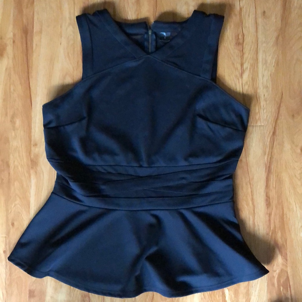 Cute peplum tank- Worthington